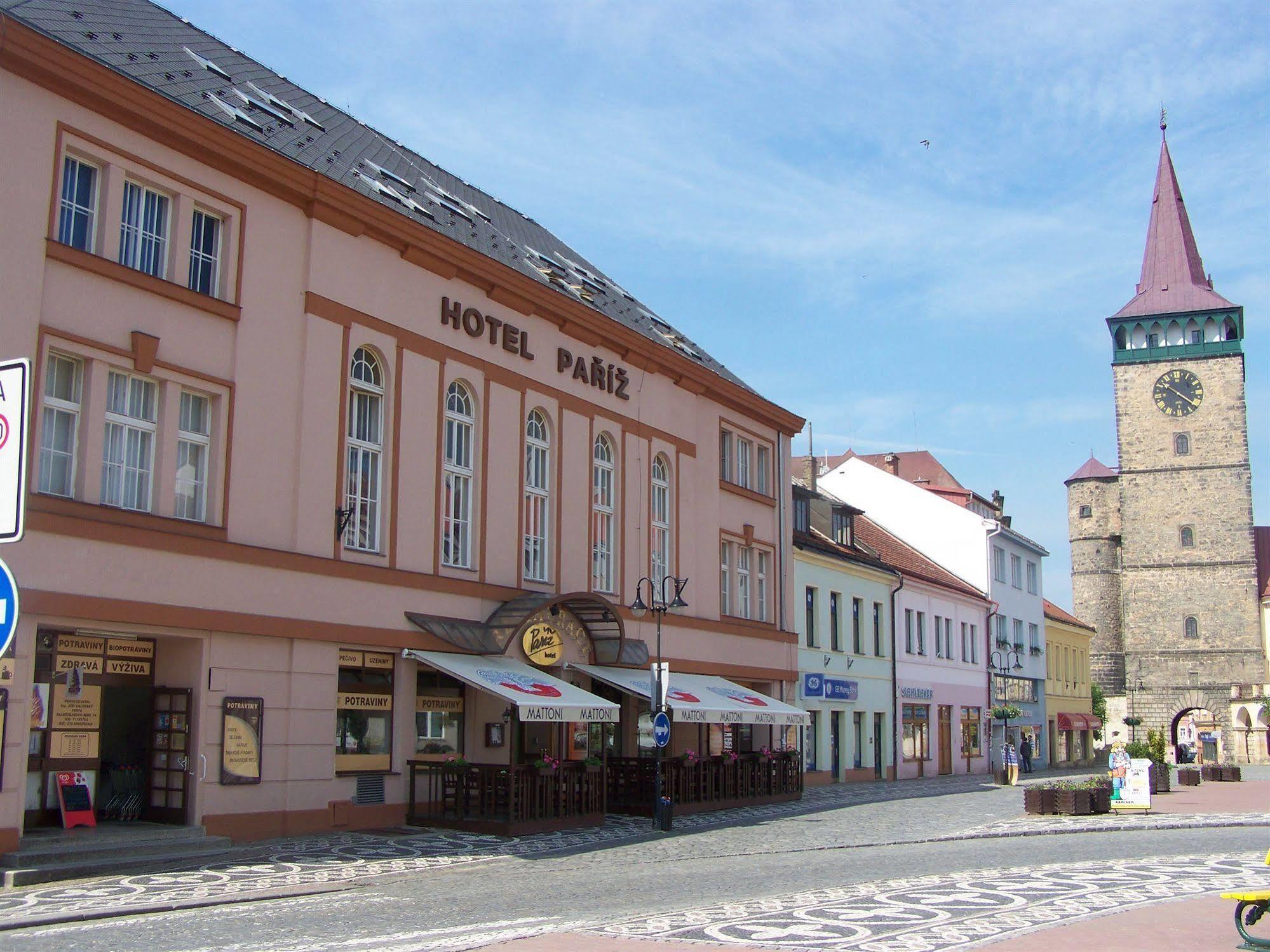 Hotel Pariz Jičín Eksteriør bilde