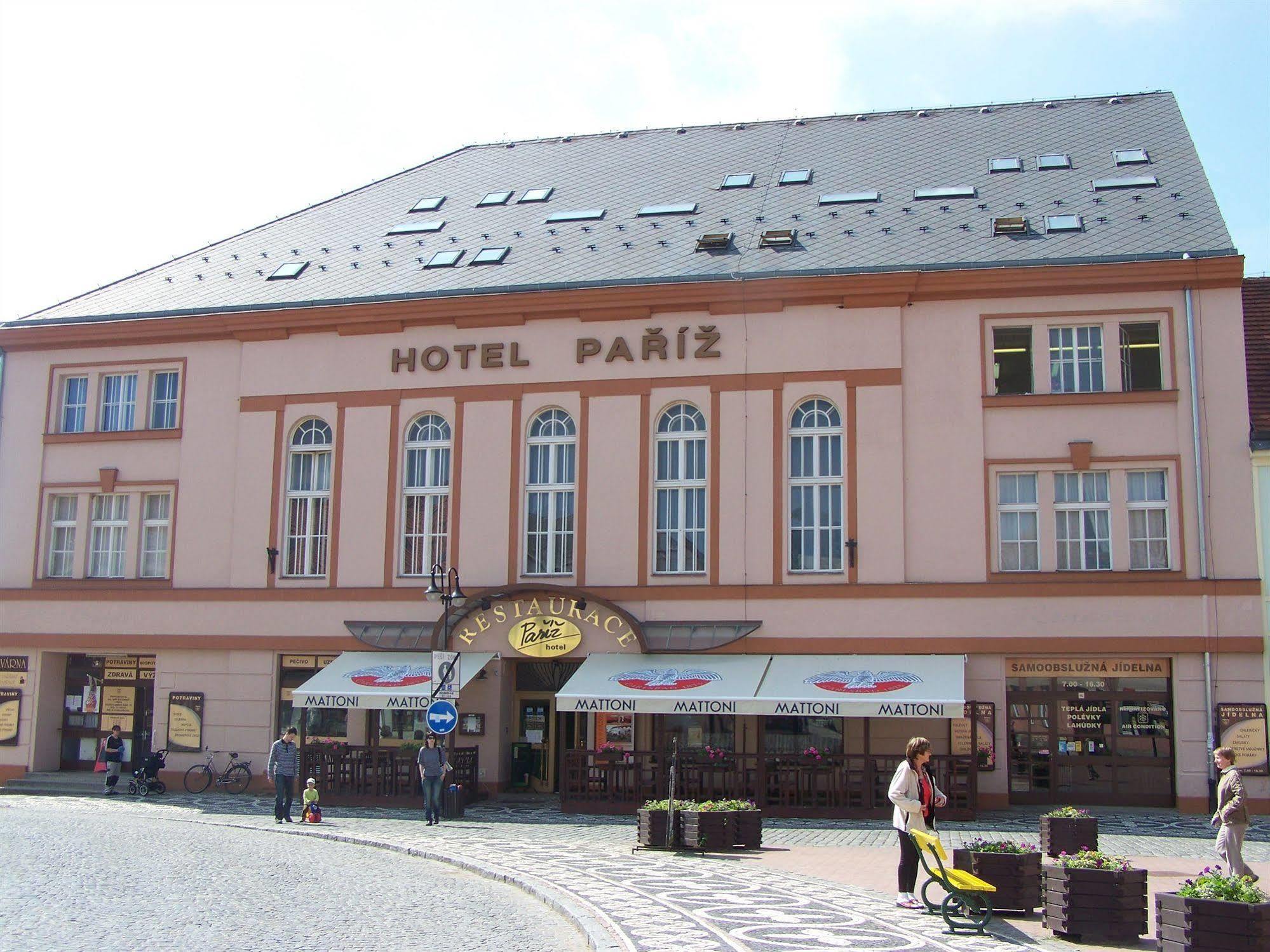Hotel Pariz Jičín Eksteriør bilde